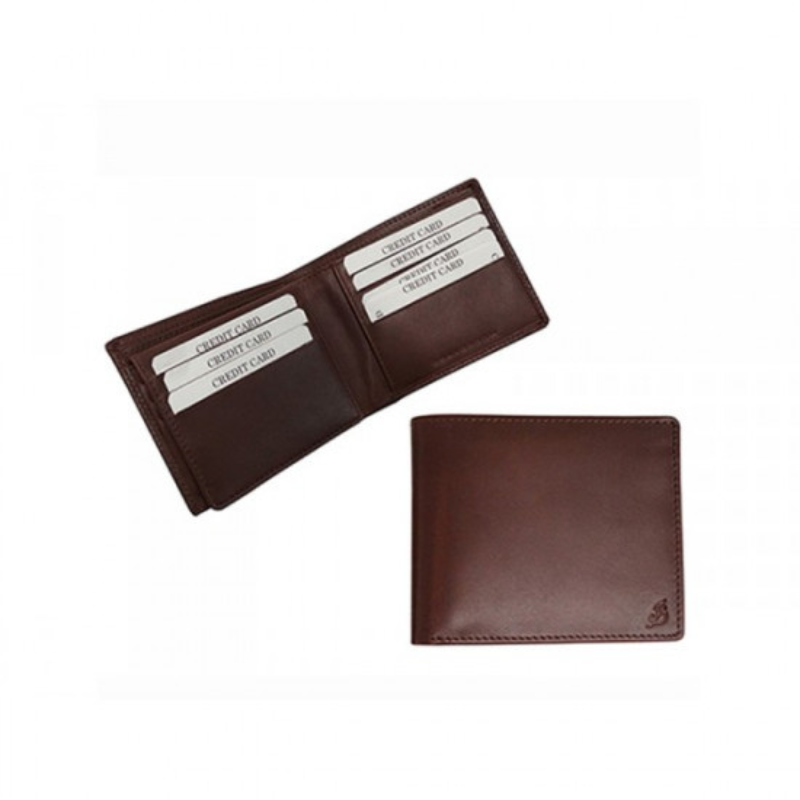 Boardroom Brown leather wallet