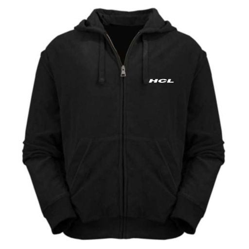 Fleece Sweat Shirts With Hoody Black